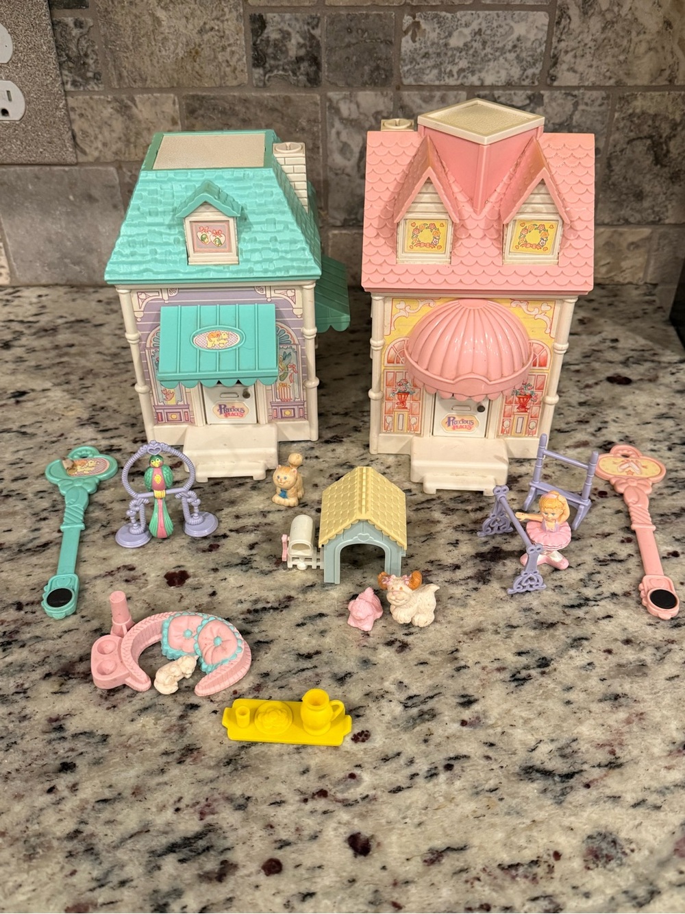 1988 Fisher Price Precious Places Lot